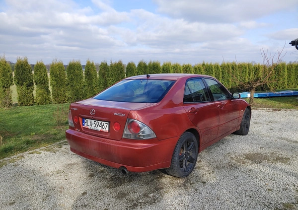 Lexus IS cena 11000 przebieg: 420000, rok produkcji 1999 z Oborniki Śląskie małe 46